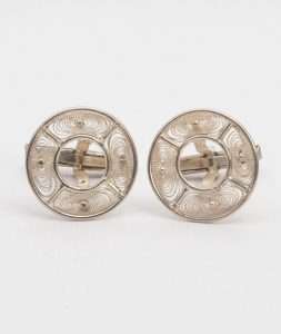 Rounded Cufflinks made by ARTEMANOS