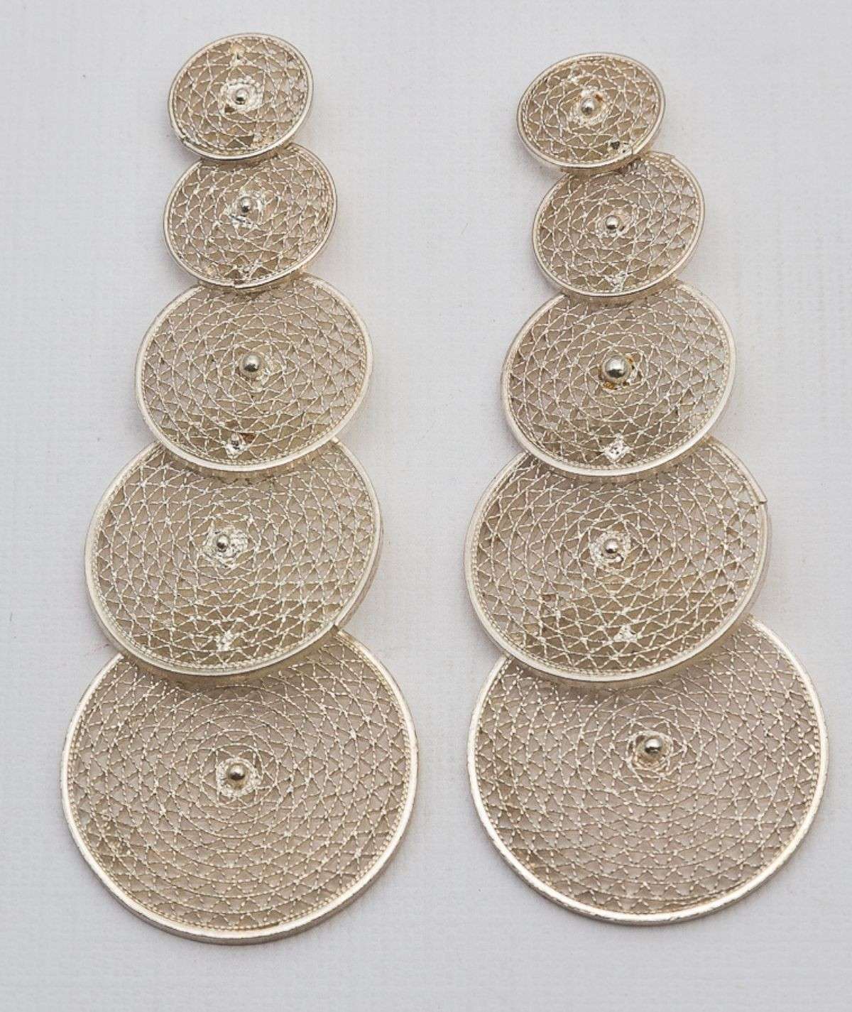 Filigree Earrings made by ARTEMANOS