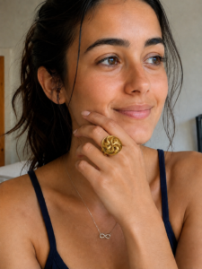 Circular Filigree Ring