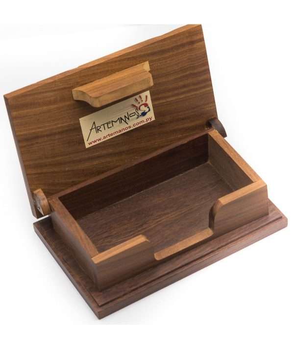 Wooden Box Card Holder made by ARTEMANOSDeco