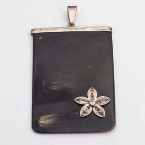 Asta Pendant with Silver Filigree made by ARTEMANOS