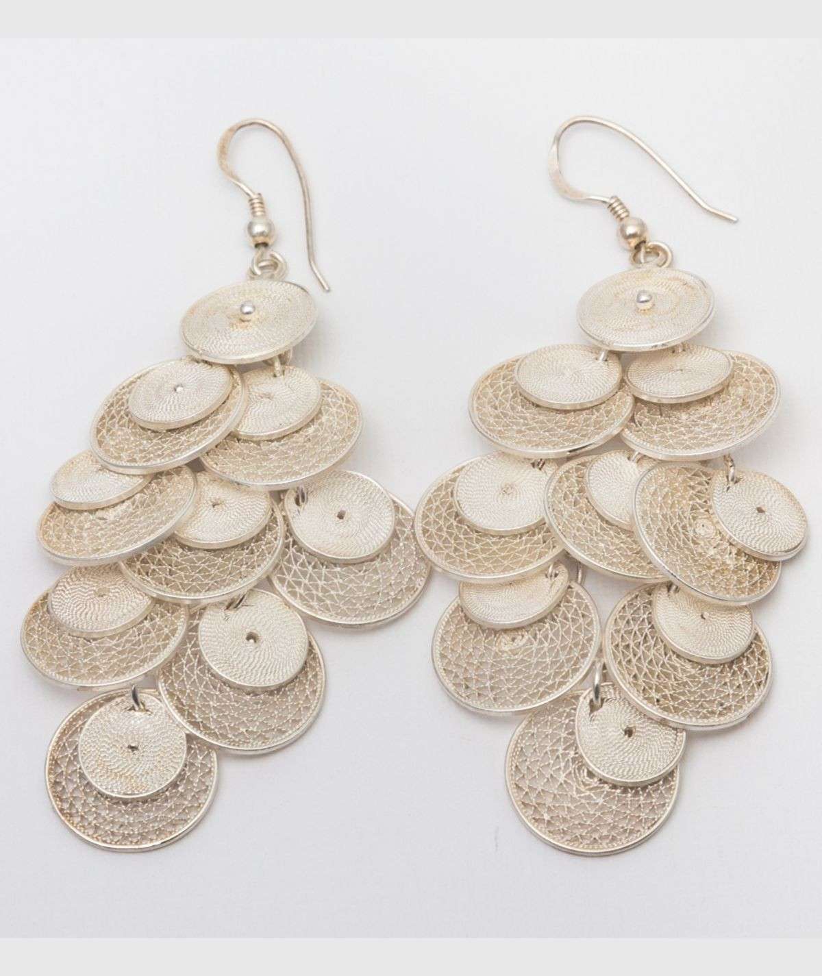 Statement Filigree Earrings made by ARTEMANOS