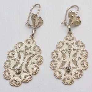 Filigree Earrings made by ARTEMANOS