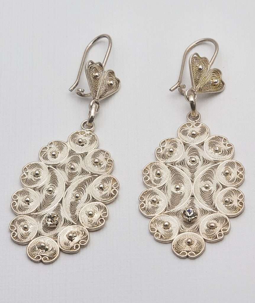 Filigree Earrings made by ARTEMANOS