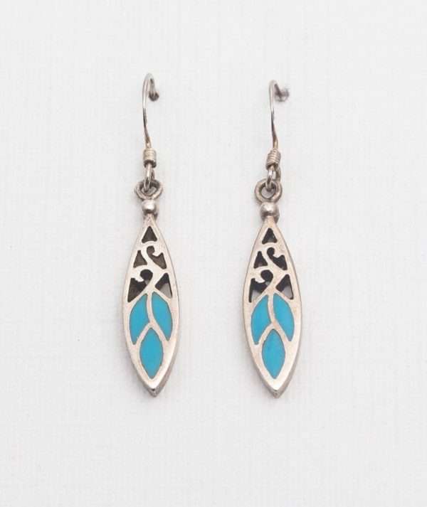 Turquoise Details Earrings made by ARTEMANOS