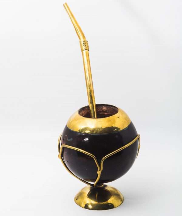 Gourd and Straw in Copper made by ARTEMANOS